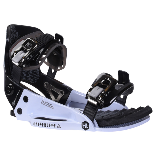 System Pro Binding, black straps & white base.