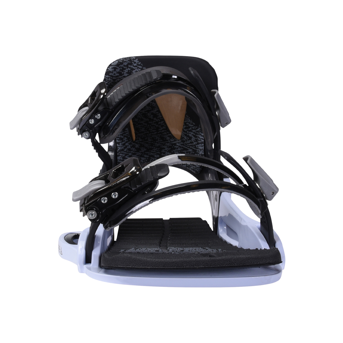 System Pro Binding: Black, adjustable straps, articulating urethane highback.