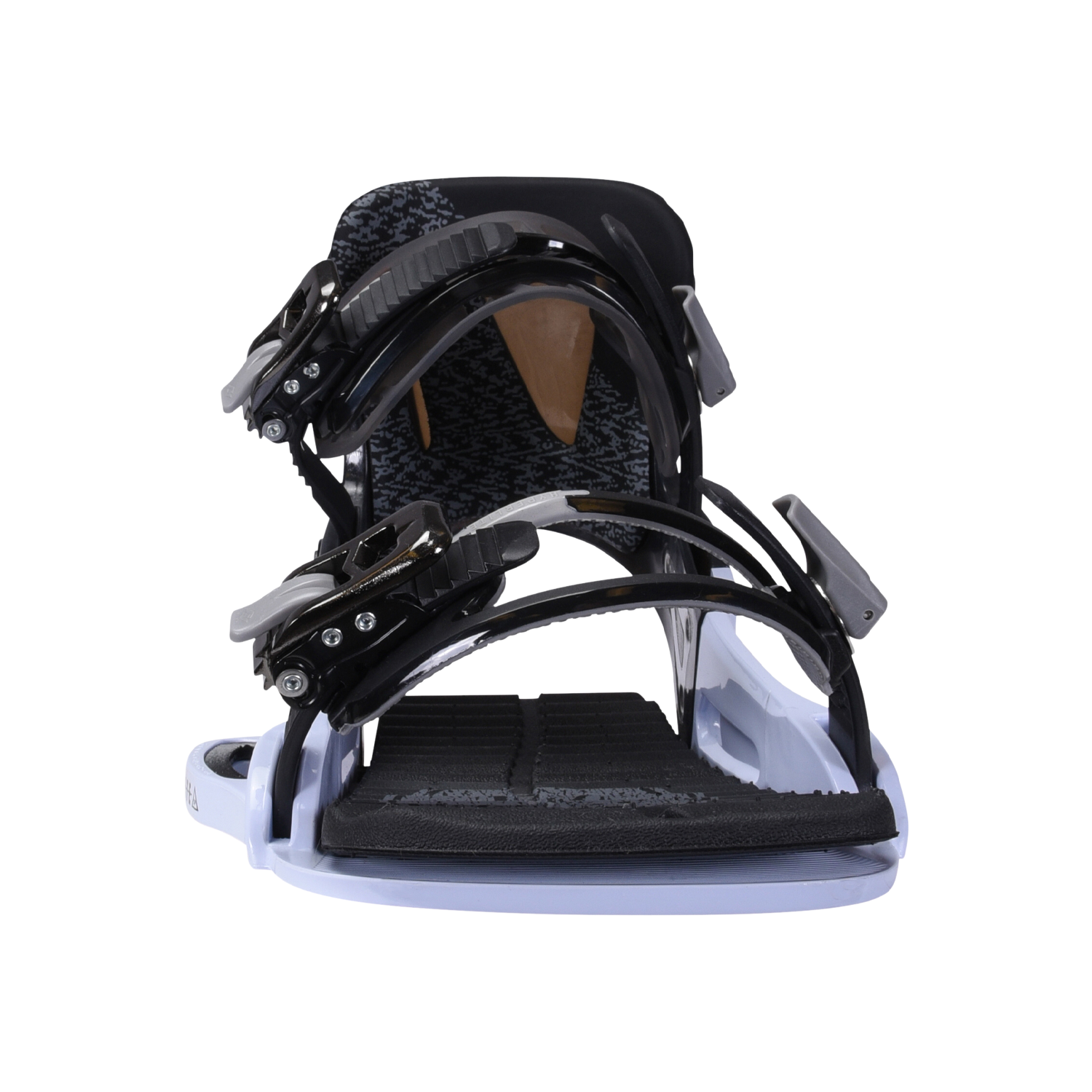 System Pro Binding: Black, adjustable straps, articulating urethane highback.