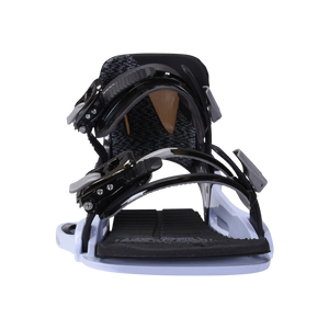 System Pro Binding: Black, adjustable straps, articulating urethane highback.