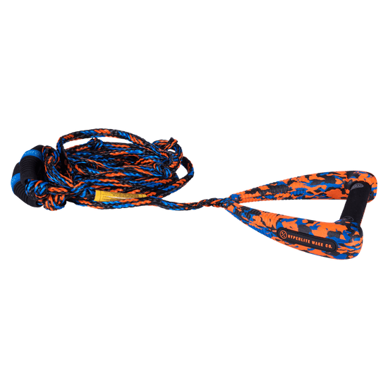 25 Arc Surf Rope w/ Handle Blue & Orange.