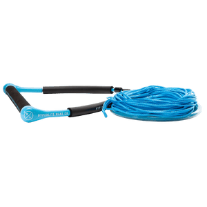 Blue CG Handle with coiled Maxim Line from Chamois Grip.