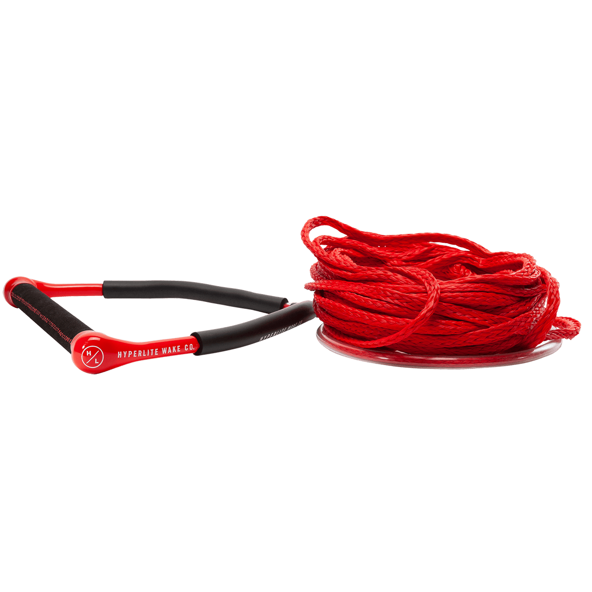 CG Handle W/ Poly E - Red, featuring a chamois grip and Poly-E line.