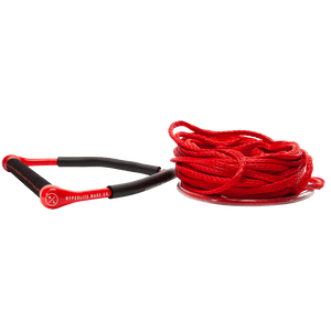 CG Handle W/ Poly E - Red, featuring a chamois grip and Poly-E line.