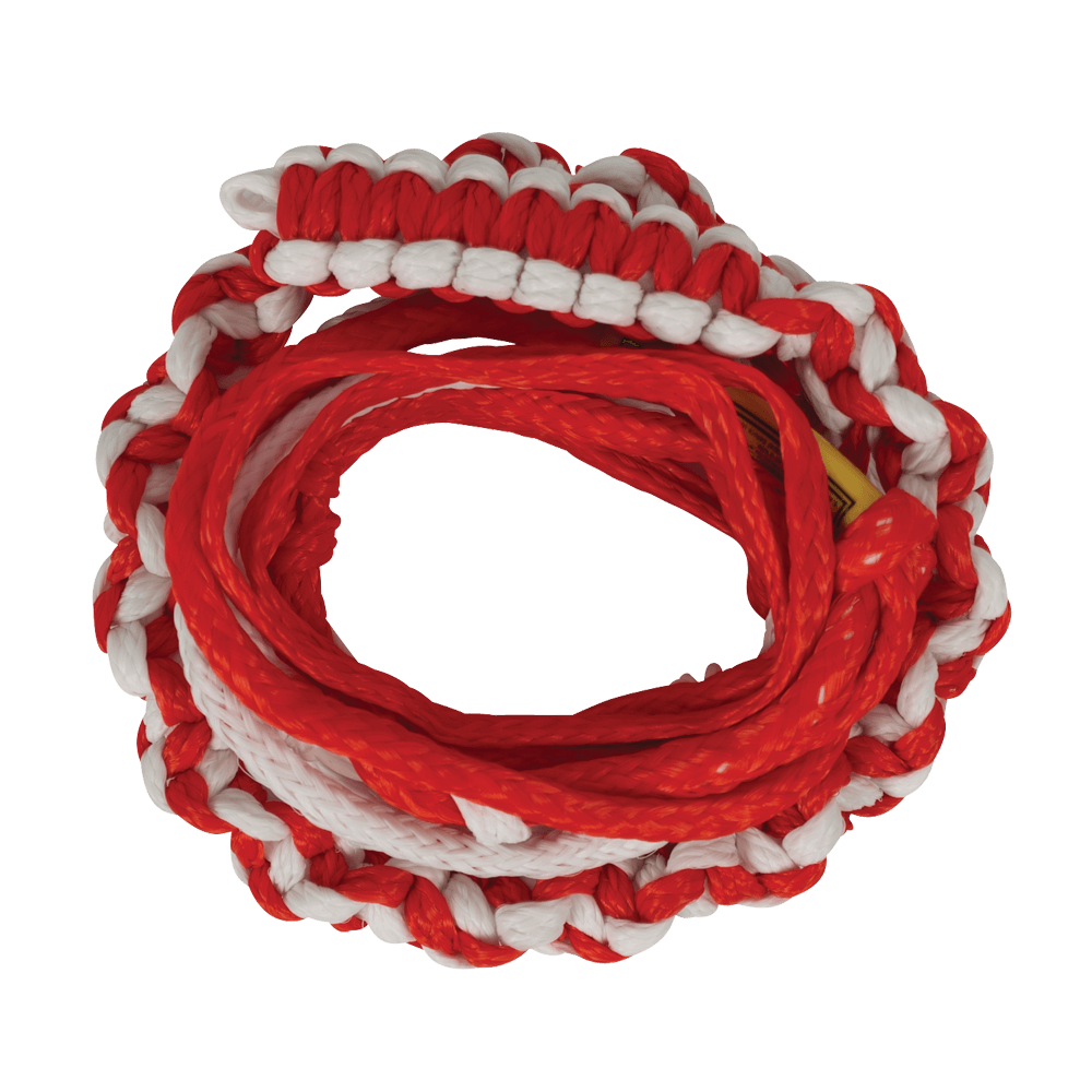 20 Knotted Surf Rope in Hyper-Braid design displayed on a white surface.