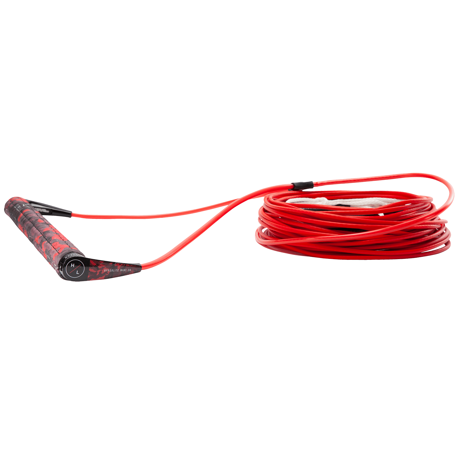 SG Handle w/ X-Line - Red coiled on the ground.