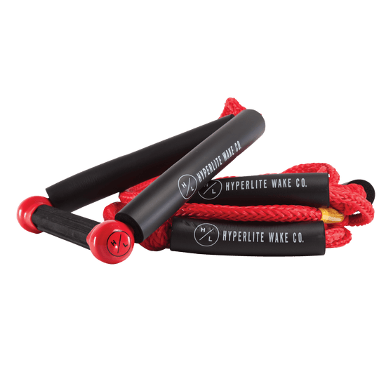 25' Surf Rope w/ Handle - Red