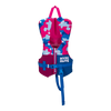 Girls Toddler Indy CGA Vest in blue, pink, and white camo; USCG approved.