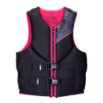 Womens Indy CGA Vest - Pink, Adult Small, with buckle closures.