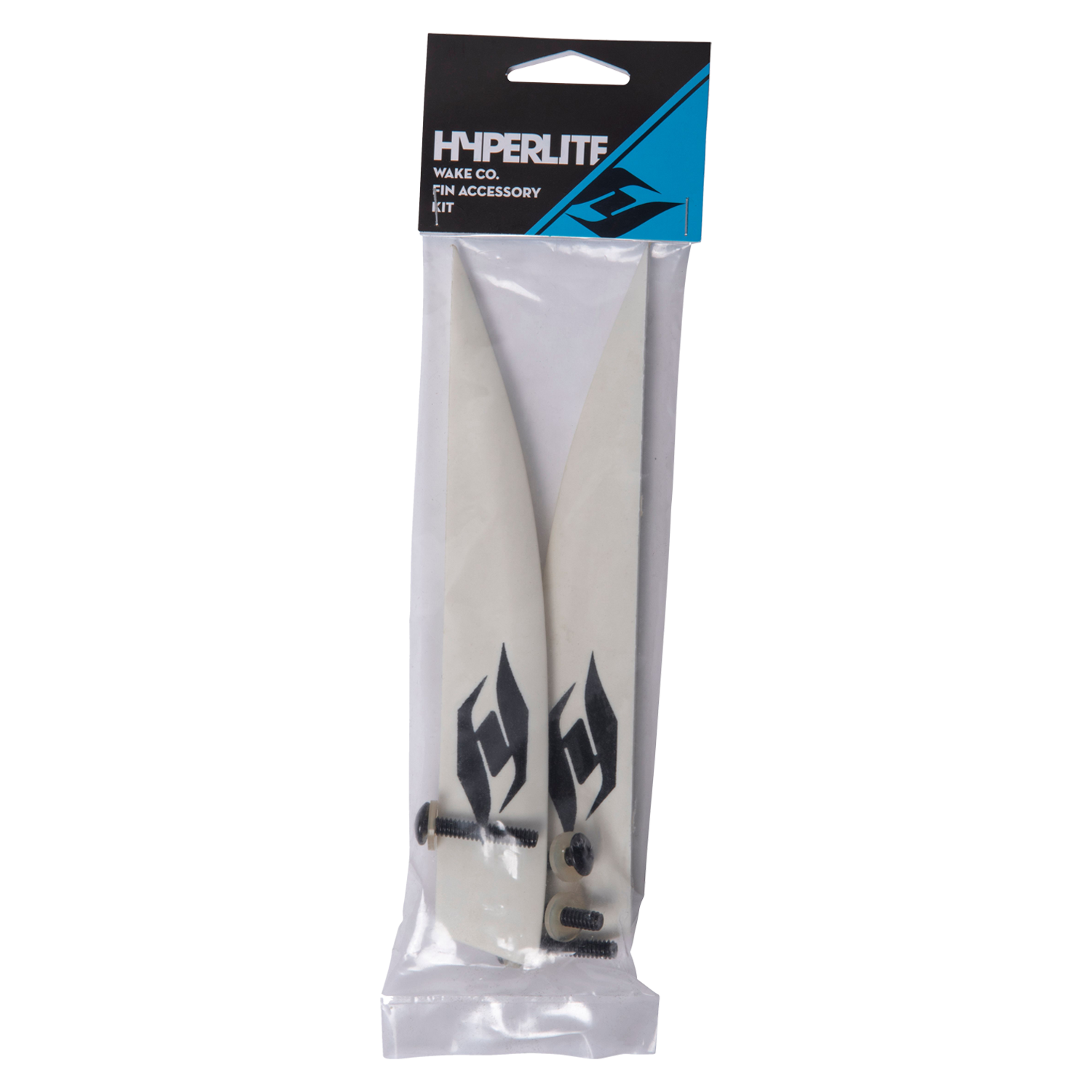 Hyperlite 0.8 A-Wing Fin Kit - 2 Pack for wakeboards, original packaging.