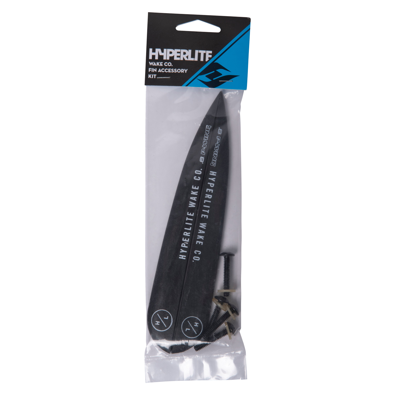 0.8 P-Wing Fin Kit - 2 Pack, clear packaging.