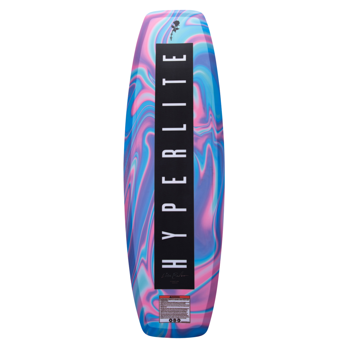 Colorful Aries cable wakeboard with an Abrupt Continuous Rocker.