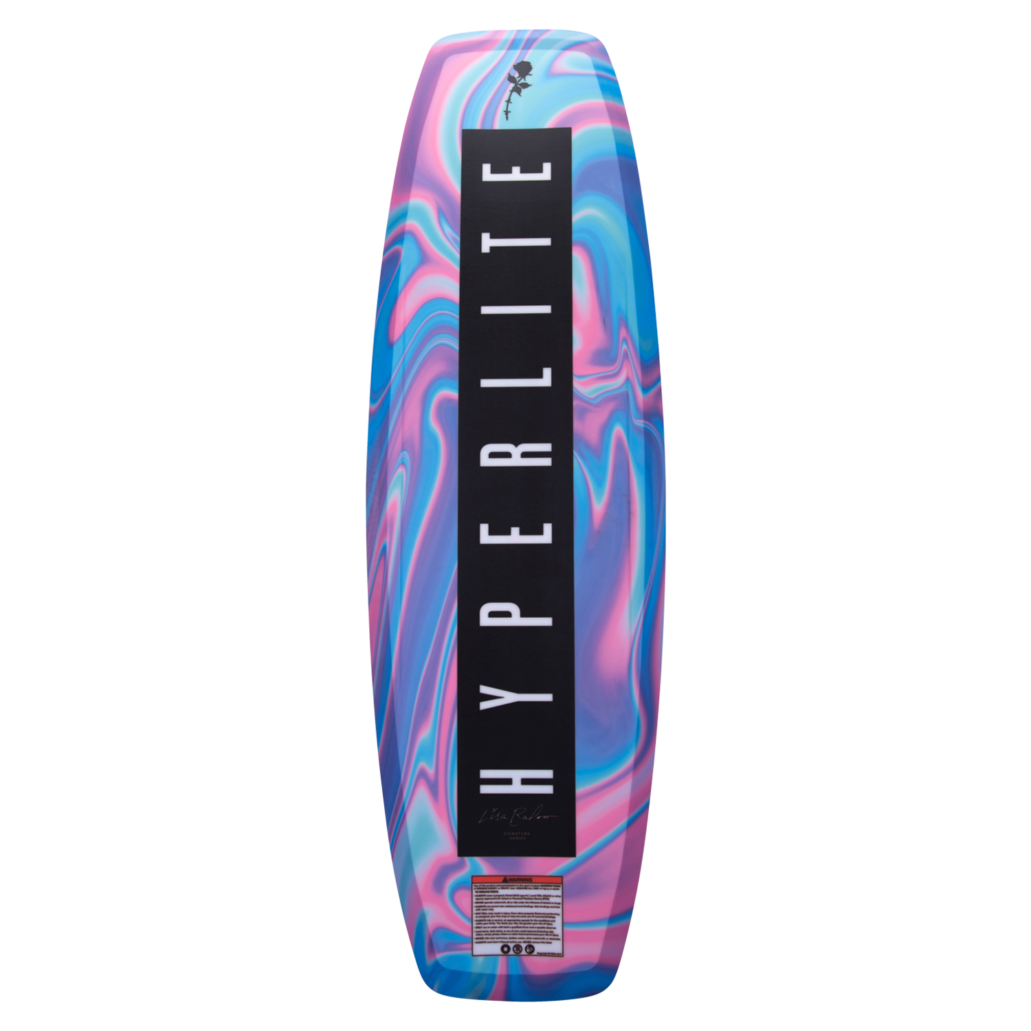 Colorful Aries cable wakeboard with an Abrupt Continuous Rocker.