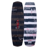 Top and base of bold Codyak wakeboard with logos displayed side by side.