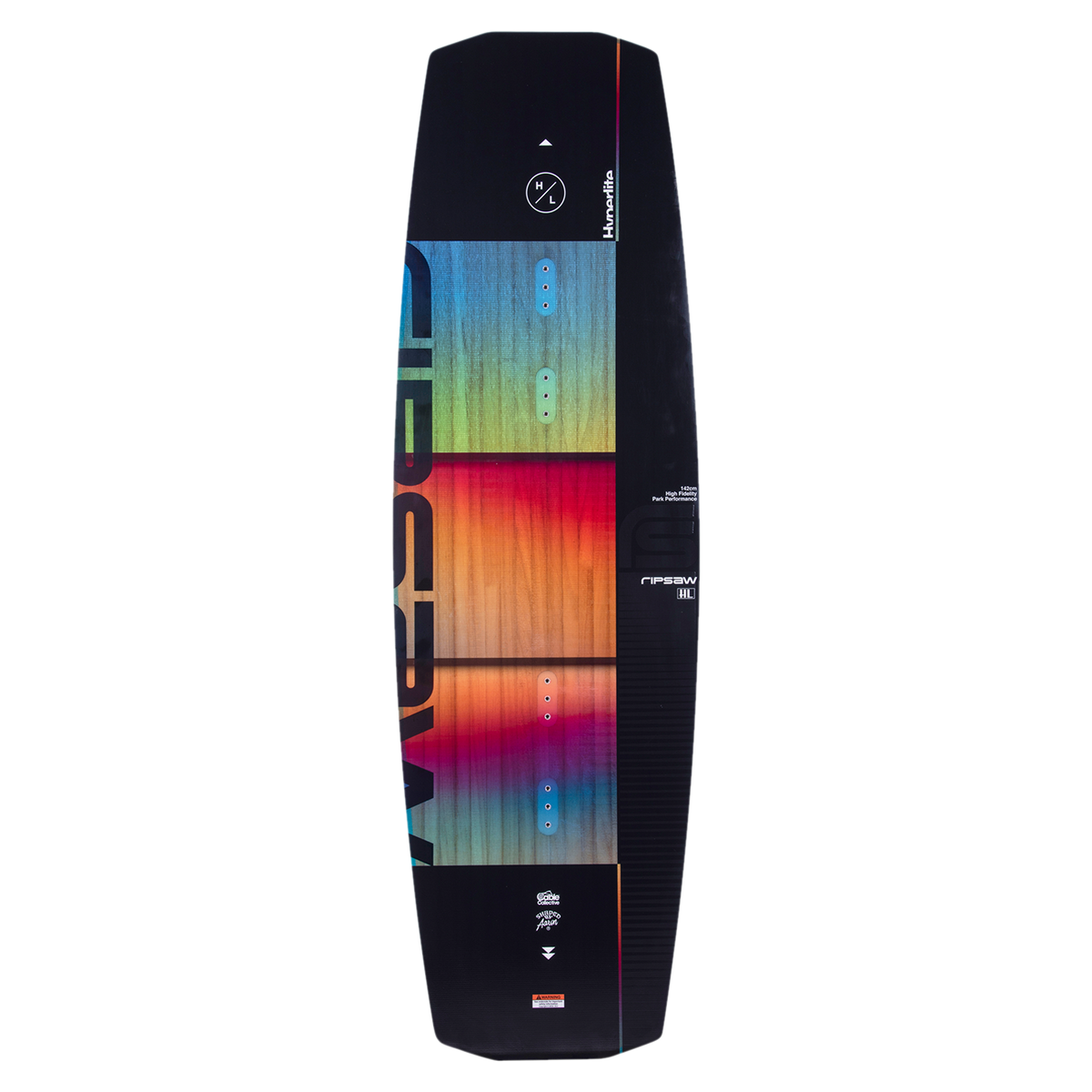 Hyperlite Ripsaw with gradient design and vibrant branded logos.