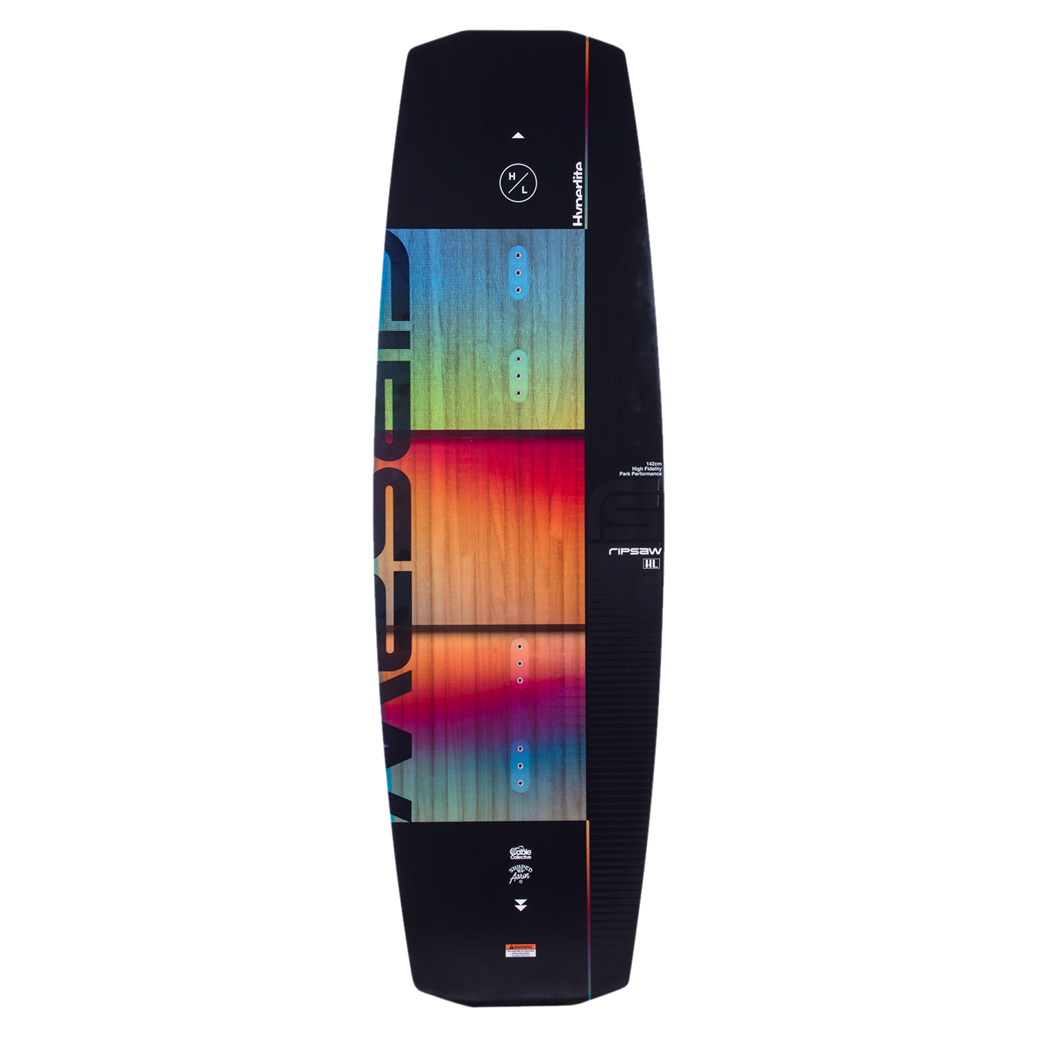 Hyperlite Ripsaw with gradient design and vibrant branded logos.