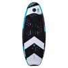 UTE wakeboard in black and blue with chevron pattern and DuraShell construction.