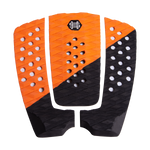 HL Diamond Rear Traction Pad, orange/black with circular holes, diamond pattern & logo.